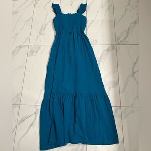 EUC soma blue maxi